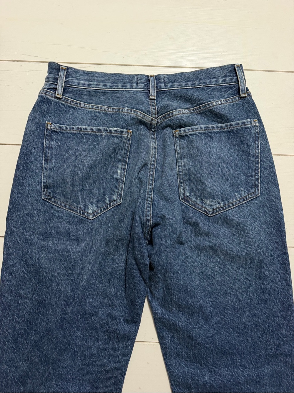 AGOLDE Riley Straight Cropped Jeans - Picture 4 of 5